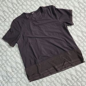 EUC Lululemon Sweat Wicking Tee